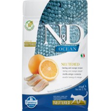 Farmina N&D Ocean, с сельдью и апельсином